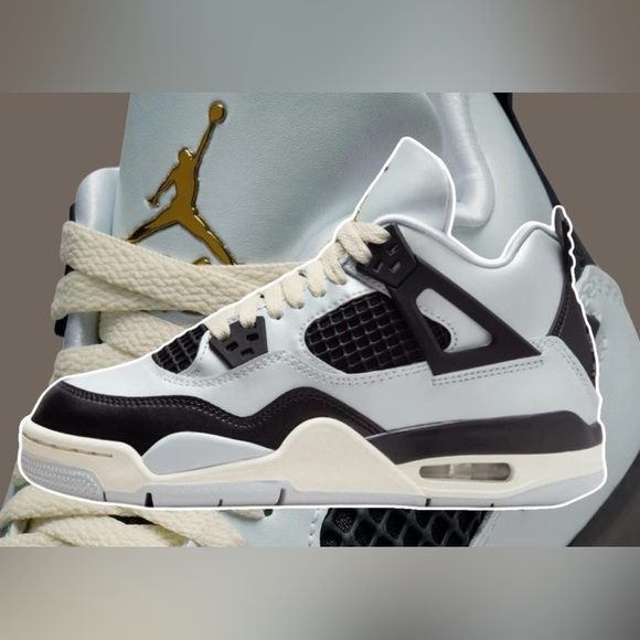 Air Jordan Retro Pure Platinum Metallic Gold women's size 7Youth